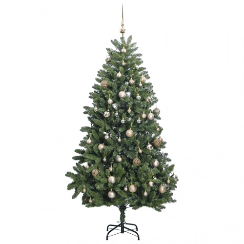 Mākslīgā Ziemassvētku Egle, Bumbiņu Komplekts, 270 Cm, 300 Led Vidaxl