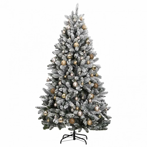 Mākslīgā Ziemassvētku Egle, Bumbiņu Komplekts, 270 Cm, 300 Led Vidaxl