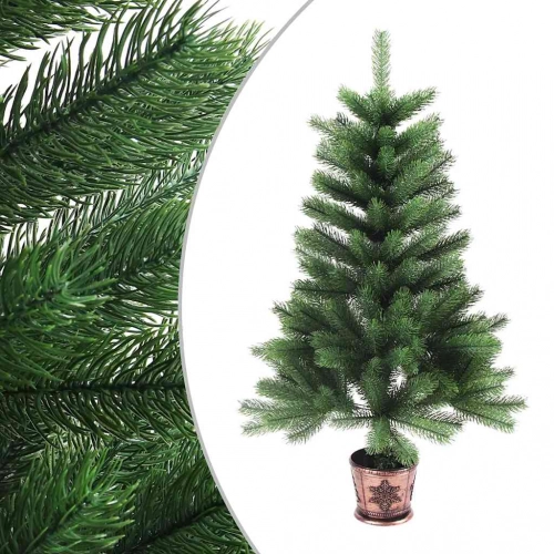 Mākslīgā Ziemassvētku Egle, Dabīga Izskata Skujas, 65 Cm, Zaļa Vidaxl