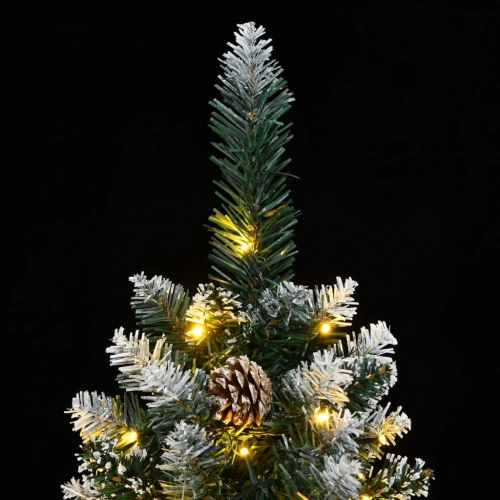 Mākslīgā Ziemassvētku Egle, Šaura, 120 Cm, 150 Led Vidaxl