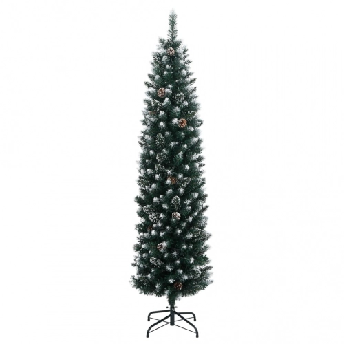 Mākslīgā Ziemassvētku Egle, Šaura, 150 Cm, 150 Led Vidaxl