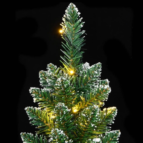 Mākslīgā Ziemassvētku Egle, Šaura, 210 Cm, 300 Led Vidaxl