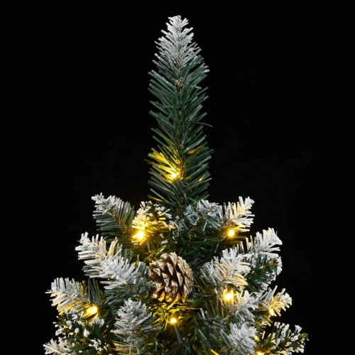 Mākslīgā Ziemassvētku Egle, Šaura, 240 Cm, 300 Led Vidaxl