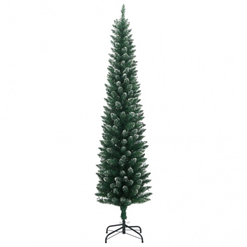 Mākslīgā Ziemassvētku Egle, Šaura, 240 Cm, 300 Led Vidaxl