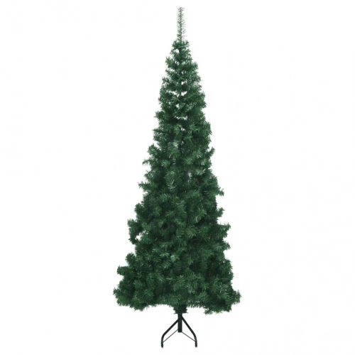 Mākslīgā Ziemassvētku Egle, Stūra, Zaļa, 180 Cm, Pvc Vidaxl