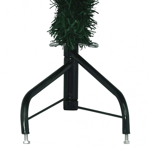 Mākslīgā Ziemassvētku Egle, Stūra, Zaļa, 210 Cm, Pvc Vidaxl
