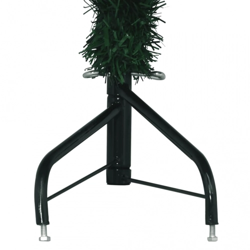 Mākslīgā Ziemassvētku Egle, Stūra, Zaļa, 240 Cm, Pvc Vidaxl