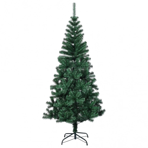 Mākslīgā Ziemassvētku Egle, Zaigojoši Zaru Gali, Zaļa, 150 Cm Vidaxl