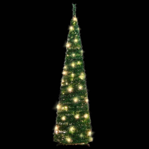 Mākslīgā Ziemassvētku Egle, Zaļa, 50 Led, 120 Cm Vidaxl