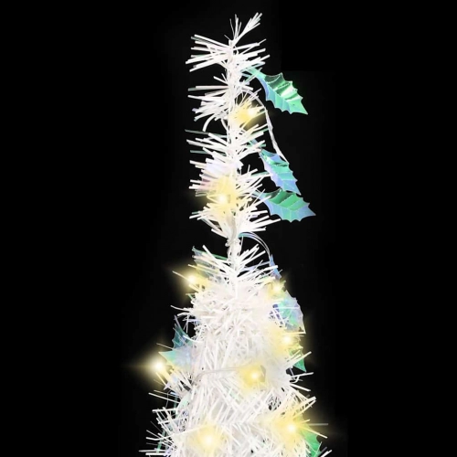 Mākslīgā Ziemassvētku Eglīte, 150 Led, Balta, 180 Cm Vidaxl