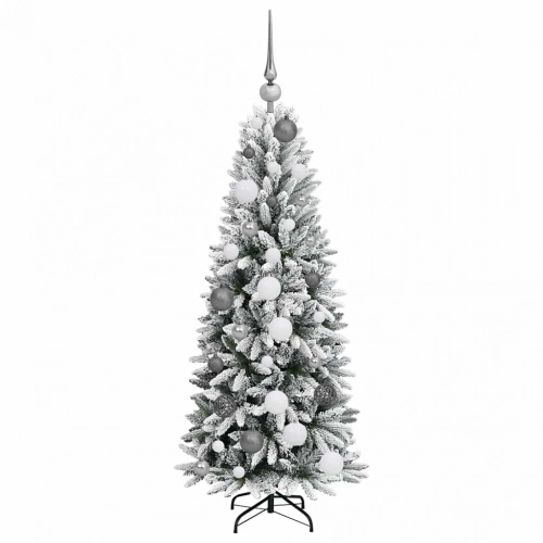 Mākslīgā Ziemassvētku Eglīte Balts 120 Cm Pvc Vidaxl