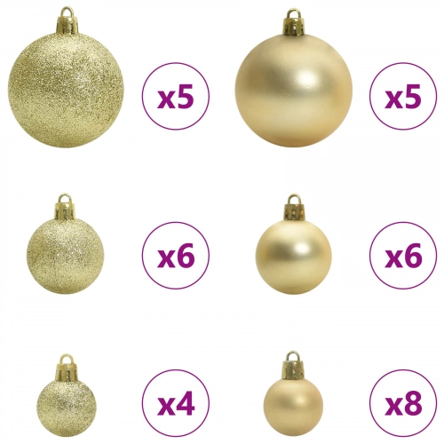 Mākslīgā Ziemassvētku Eglīte Balts 150 Cm Pvc Un Tērauds Vidaxl