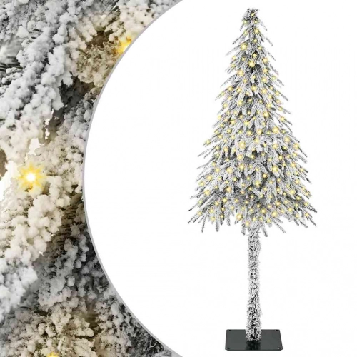 Mākslīgā Ziemassvētku Eglīte Balts 210 Cm Pe Vidaxl