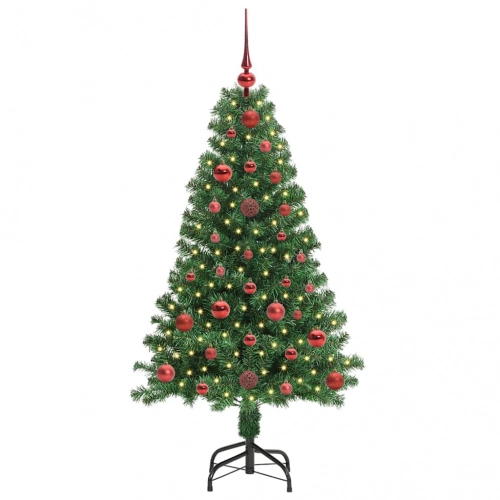 Mākslīgā Ziemassvētku Eglīte Su 150 Led Ar Statīvu Zaļa 120 Cm Vidaxl