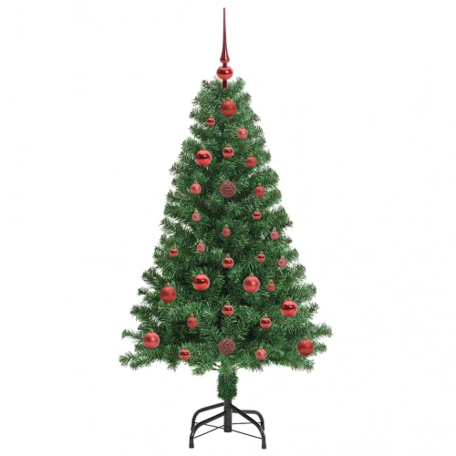 Mākslīgā Ziemassvētku Eglīte Su 150 Led Ar Statīvu Zaļa 120 Cm Vidaxl