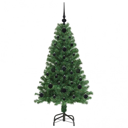Mākslīgā Ziemassvētku Eglīte Su 150 Led Ar Statīvu Zaļa 120 Cm Vidaxl