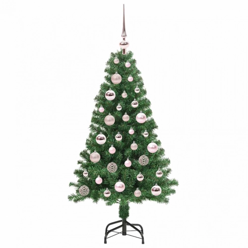 Mākslīgā Ziemassvētku Eglīte Su 150 Led Ar Statīvu Zaļa 120 Cm Vidaxl