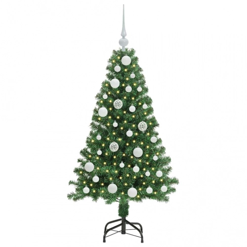 Mākslīgā Ziemassvētku Eglīte Su 150 Led Ar Statīvu Zaļa 120 Cm Vidaxl