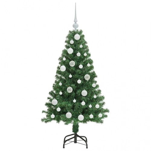 Mākslīgā Ziemassvētku Eglīte Su 150 Led Ar Statīvu Zaļa 120 Cm Vidaxl