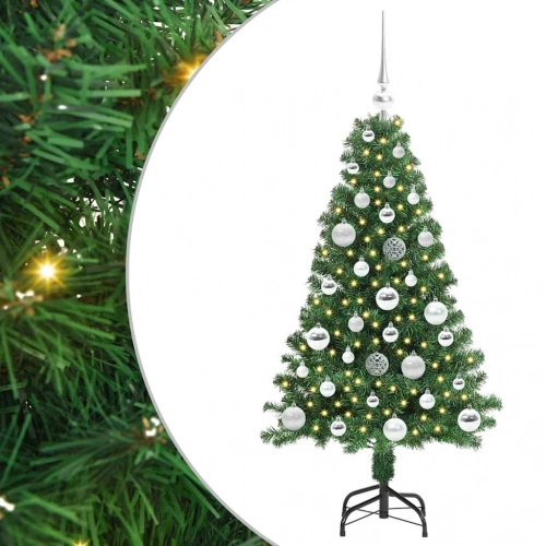 Mākslīgā Ziemassvētku Eglīte Su 150 Led Ar Statīvu Zaļa 120 Cm Vidaxl