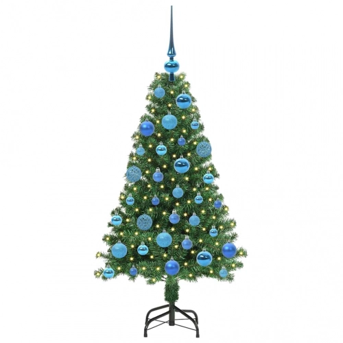 Mākslīgā Ziemassvētku Eglīte Su 150 Led Ar Statīvu Zaļa 120 Cm Vidaxl