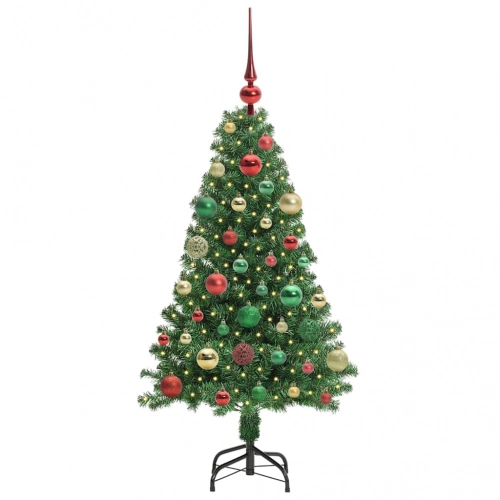 Mākslīgā Ziemassvētku Eglīte Su 150 Led Ar Statīvu Zaļa 120 Cm Vidaxl