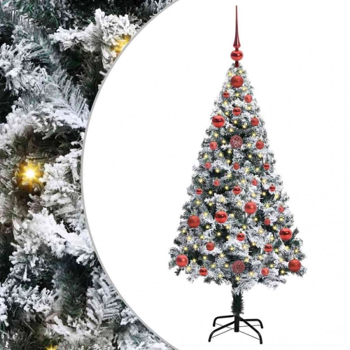 Mākslīgā Ziemassvētku Eglīte Su 150 Led Ar Statīvu Zaļa 120 Cm Vidaxl
