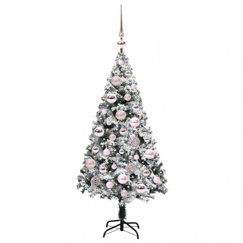 Mākslīgā Ziemassvētku Eglīte Su 150 Led Ar Statīvu Zaļa 120 Cm Vidaxl