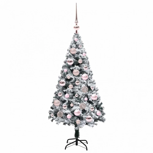Mākslīgā Ziemassvētku Eglīte Su 150 Led Ar Statīvu Zaļa 120 Cm Vidaxl