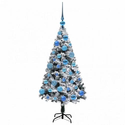 Mākslīgā Ziemassvētku Eglīte Su 150 Led Ar Statīvu Zaļa 120 Cm Vidaxl
