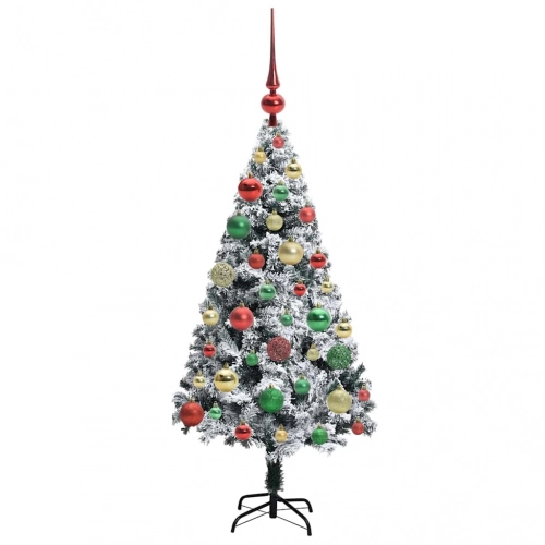 Mākslīgā Ziemassvētku Eglīte Su 150 Led Ar Statīvu Zaļa 120 Cm Vidaxl
