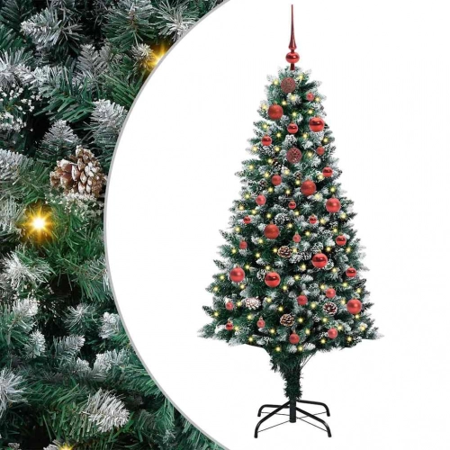 Mākslīgā Ziemassvētku Eglīte Su 150 Led Ar Statīvu Zaļa 150 Cm Vidaxl