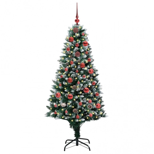 Mākslīgā Ziemassvētku Eglīte Su 150 Led Ar Statīvu Zaļa 150 Cm Vidaxl