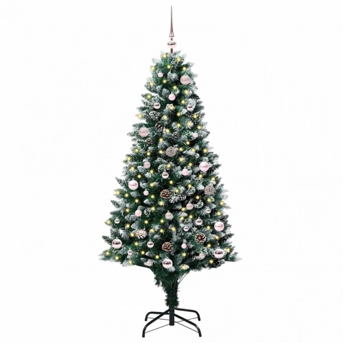 Mākslīgā Ziemassvētku Eglīte Su 150 Led Ar Statīvu Zaļa 150 Cm Vidaxl