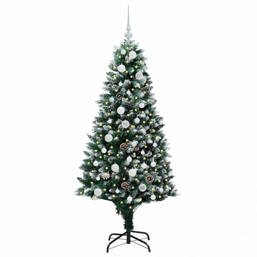 Mākslīgā Ziemassvētku Eglīte Su 150 Led Ar Statīvu Zaļa 150 Cm Vidaxl
