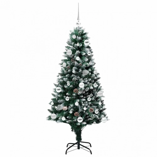 Mākslīgā Ziemassvētku Eglīte Su 150 Led Ar Statīvu Zaļa 150 Cm Vidaxl