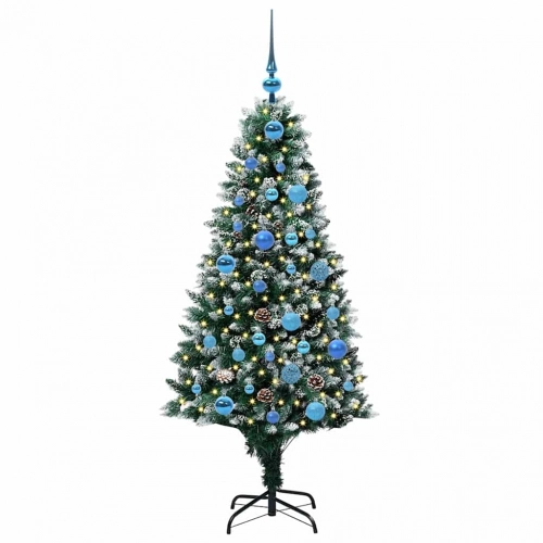 Mākslīgā Ziemassvētku Eglīte Su 150 Led Ar Statīvu Zaļa 150 Cm Vidaxl