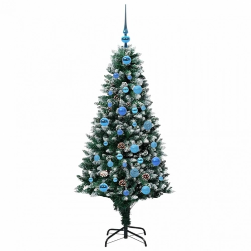 Mākslīgā Ziemassvētku Eglīte Su 150 Led Ar Statīvu Zaļa 150 Cm Vidaxl