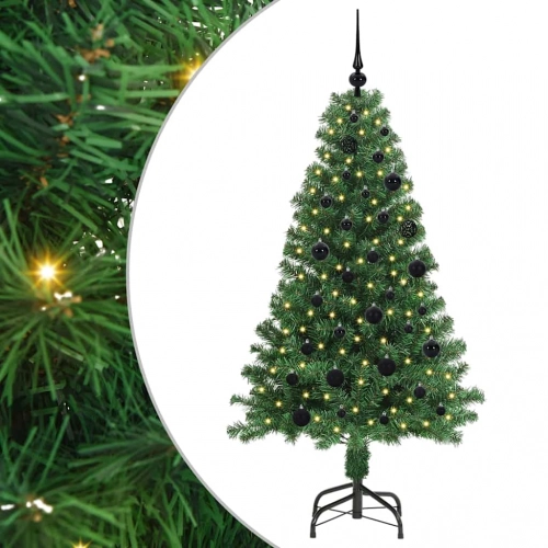 Mākslīgā Ziemassvētku Eglīte Su 150 Led Ar Statīvu Zaļa 150 Cm Vidaxl