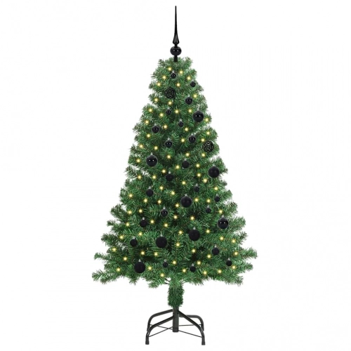 Mākslīgā Ziemassvētku Eglīte Su 150 Led Ar Statīvu Zaļa 150 Cm Vidaxl