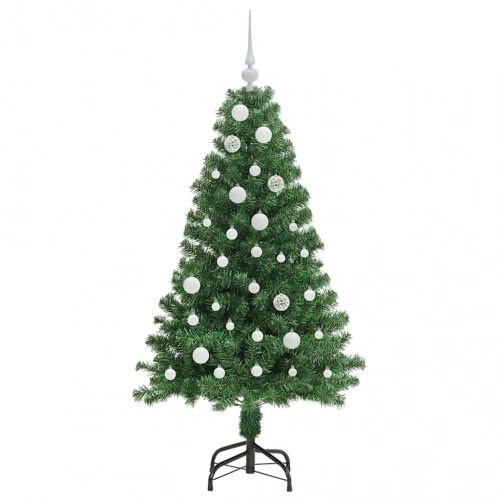 Mākslīgā Ziemassvētku Eglīte Su 150 Led Ar Statīvu Zaļa 150 Cm Vidaxl