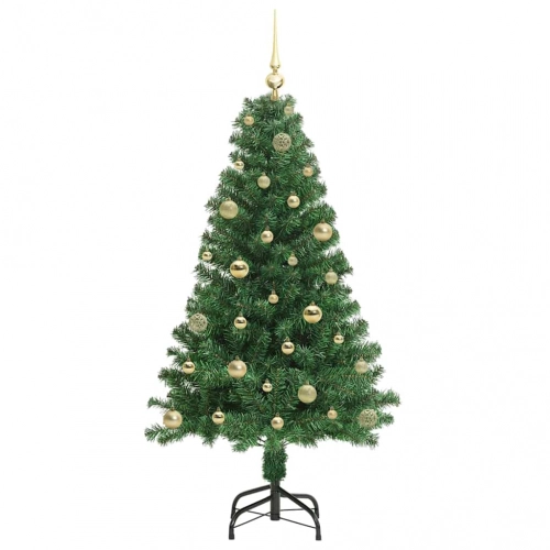 Mākslīgā Ziemassvētku Eglīte Su 150 Led Ar Statīvu Zaļa 150 Cm Vidaxl