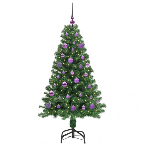 Mākslīgā Ziemassvētku Eglīte Su 150 Led Ar Statīvu Zaļa 150 Cm Vidaxl