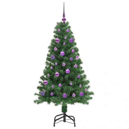 Mākslīgā Ziemassvētku Eglīte Su 150 Led Ar Statīvu Zaļa 150 Cm Vidaxl