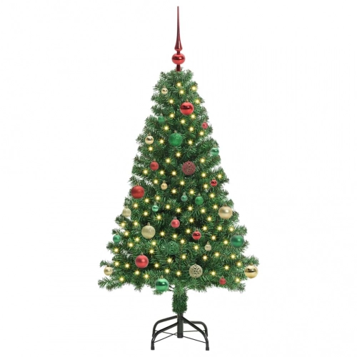 Mākslīgā Ziemassvētku Eglīte Su 150 Led Ar Statīvu Zaļa 150 Cm Vidaxl
