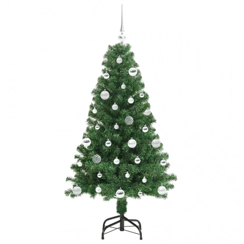 Mākslīgā Ziemassvētku Eglīte Su 150 Led Ar Statīvu Zaļa 150 Cm Vidaxl