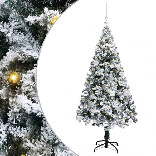 Mākslīgā Ziemassvētku Eglīte Su 150 Led Ar Statīvu Zaļa 150 Cm Vidaxl