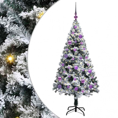 Mākslīgā Ziemassvētku Eglīte Su 150 Led Ar Statīvu Zaļa 150 Cm Vidaxl