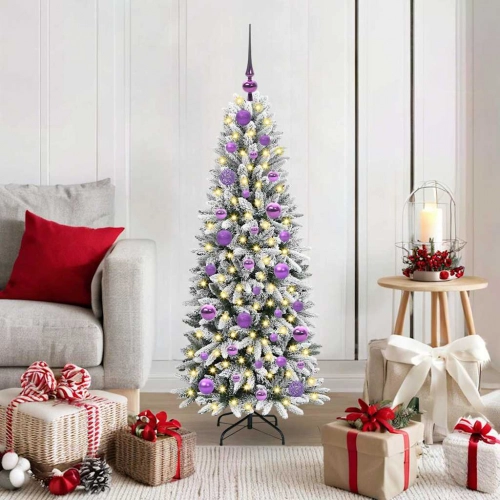 Mākslīgā Ziemassvētku Eglīte Su 150 Led Balts 53 X 53 X 120 Cm Vidaxl