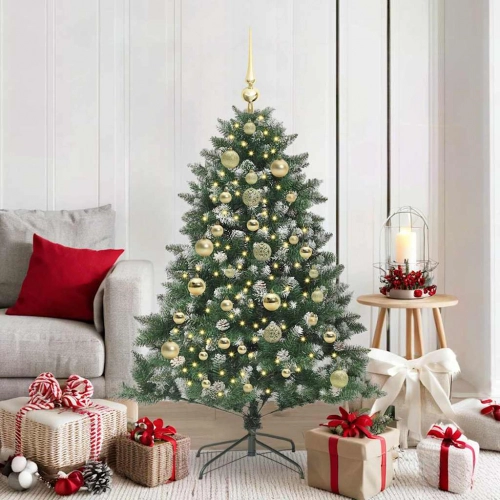 Mākslīgā Ziemassvētku Eglīte Su 150 Led Zaļa 105 X 105 X 150 Cm Vidaxl